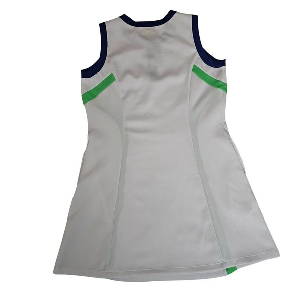PGA TOUR Activewear Golf Color Block Sleeveless Flounce Dress Women's Size Large - Picture 3 of 9